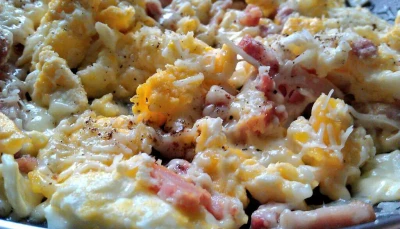 Oeufs & lardons
