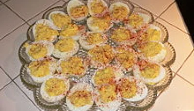 oeufs mimosa de ma grand- mère