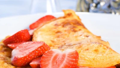 Omelette à la confiture