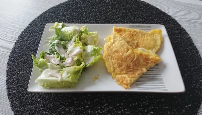 Omelette au fromage