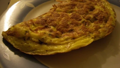 Omelette au pastis