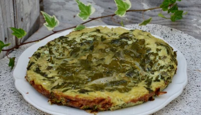 Omelette aux blettes de mamie