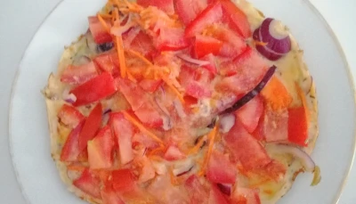 Omelette aux légumes