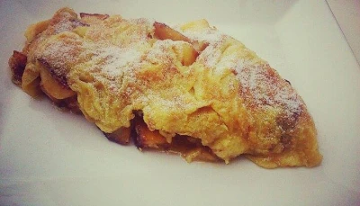 Omelette aux pommes