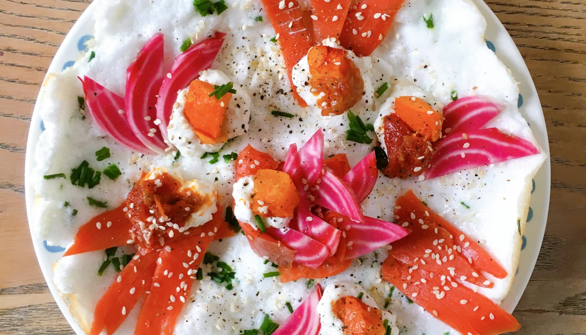 Omelette blanche soufflée