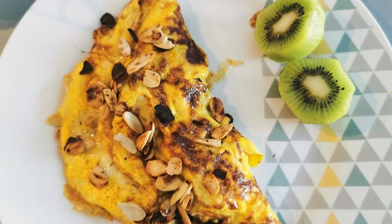 Omelette paléo sucrée