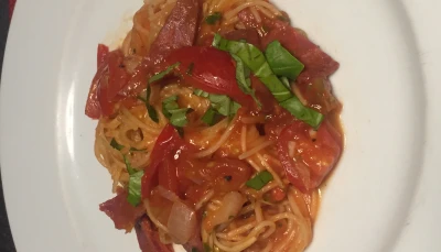 One pot pasta (Margot et Jens)