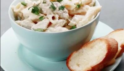 One-Pot Pasta: Poulet & Crème