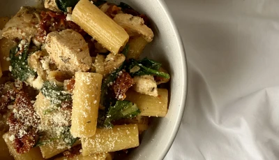 One pot tuscan pasta