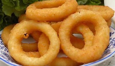 Onions rings léger et sans friteuse