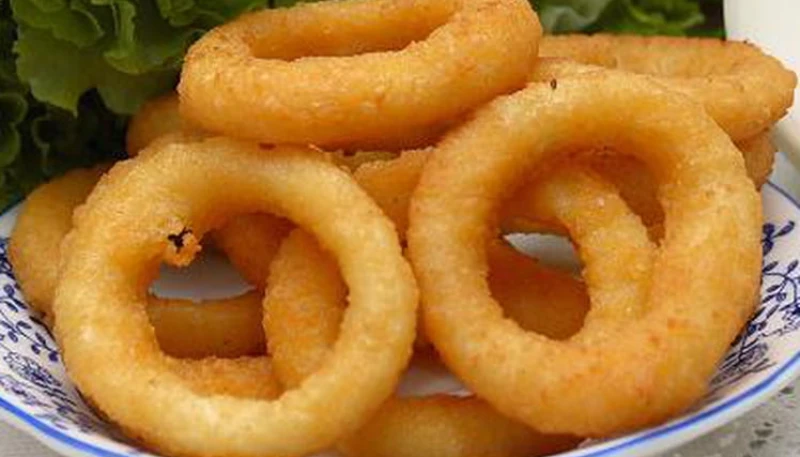 Onions rings léger et sans friteuse