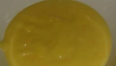 Orange curd (crème à l'orange )