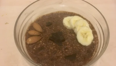 Overnight au café et chocolat noir