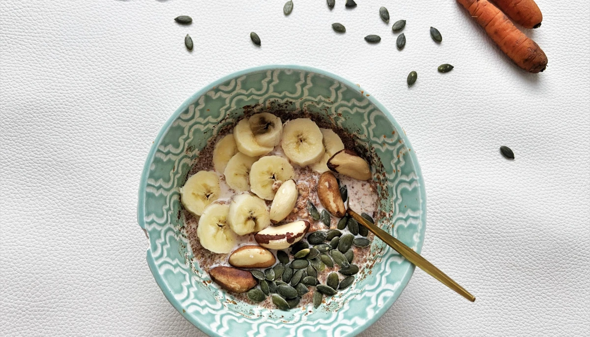 Overnight Porridge façon carrot cake