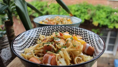 Pad thai aux Knackis