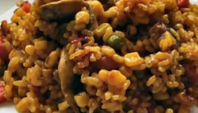 Paella végétarienne