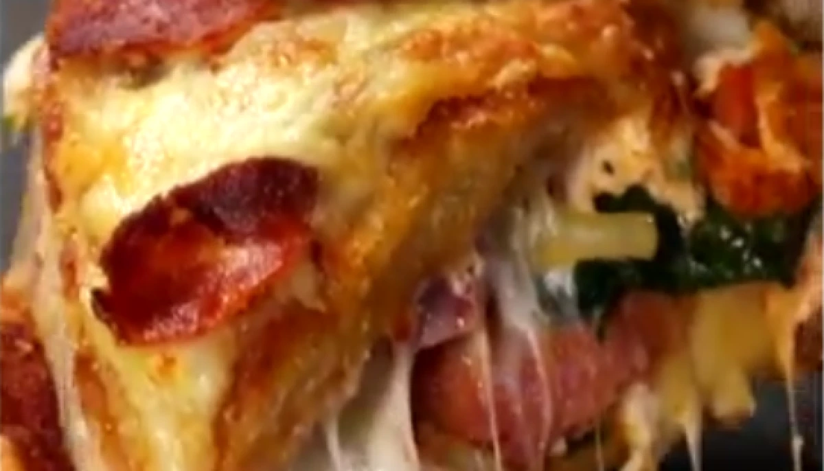 Pain à la pizza