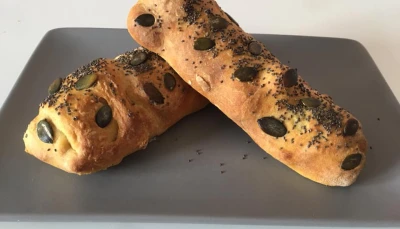 Pain express fourré