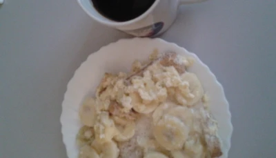 Pain perdu à la banane