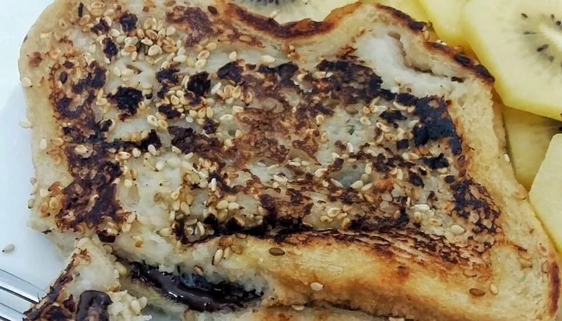 Pain perdu au chocolat Vegan