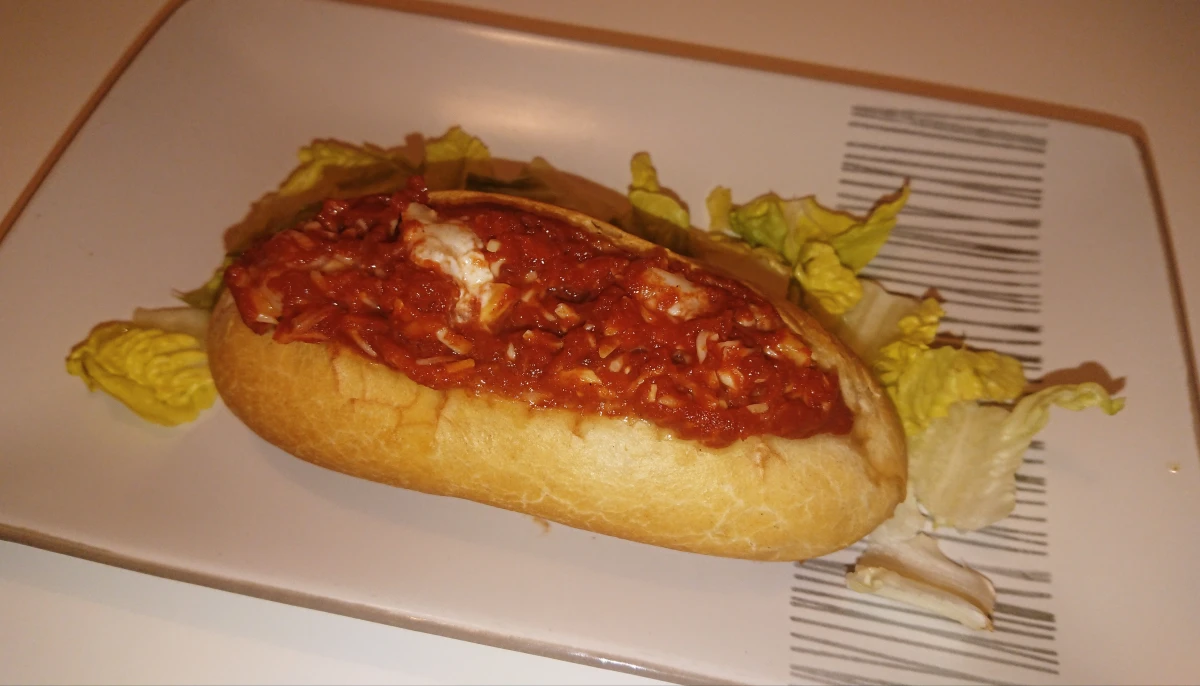 Pain surprise façon pizza