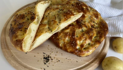Pain turc à la pomme de terre