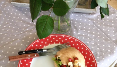 Pains pita à la provençale