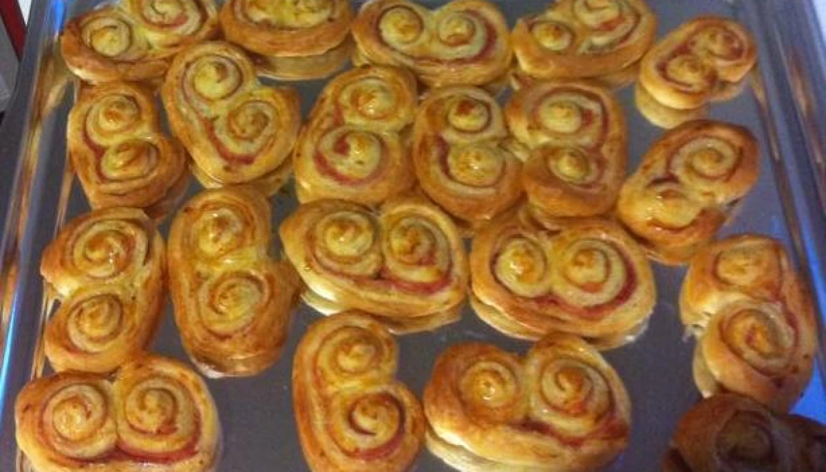 Palmiers Jambon d'Aurélie