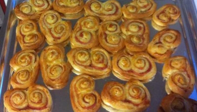 Palmiers Jambon d'Aurélie