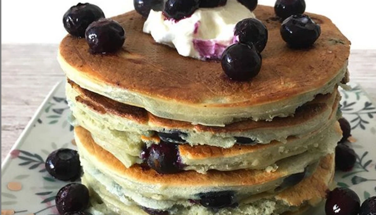 Pancakes à la myrtille