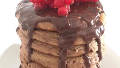 Pancakes au chocolat