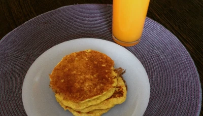 Pancakes au flocon d'avoine ( allégé )