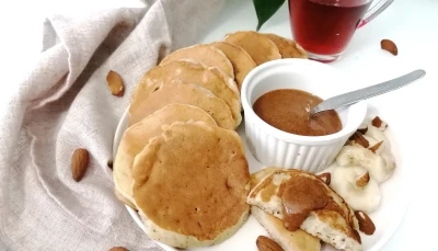 Pancakes bananes /amandes