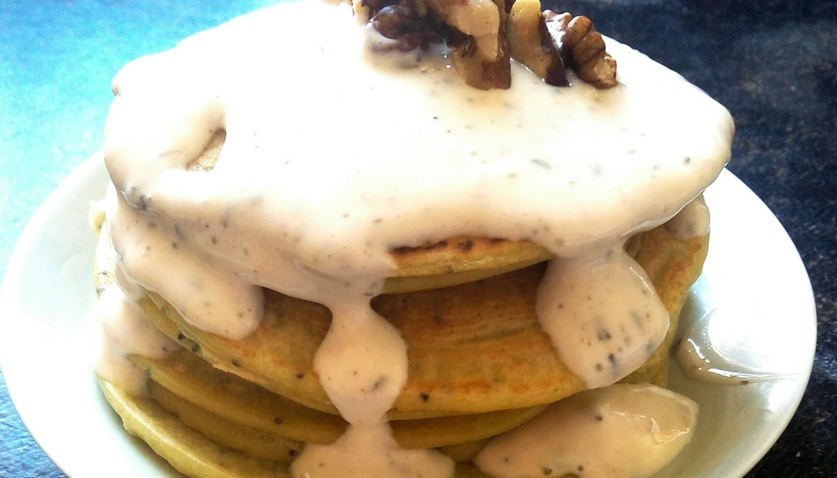 Pancakes citron-pavot sans beurre