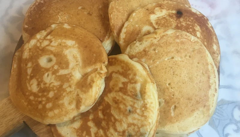 Pancakes légers au lben