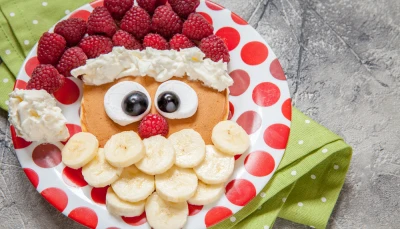 Pancakes père-Noël