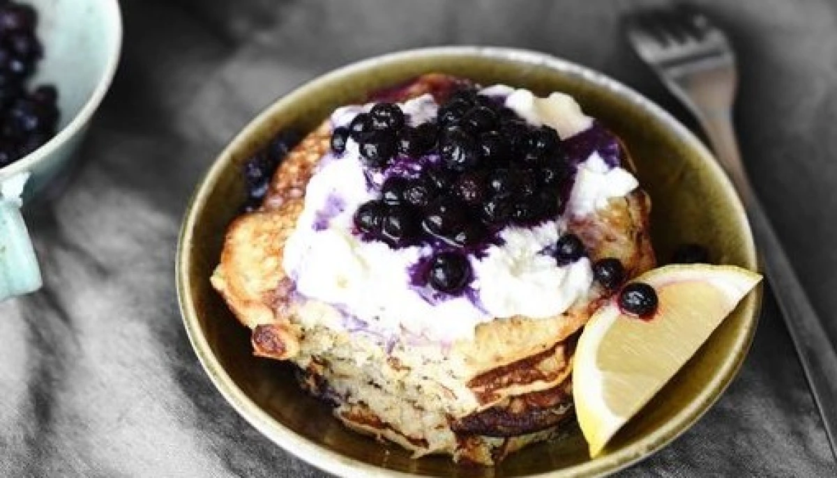 Pancakes Ricotta-Citron