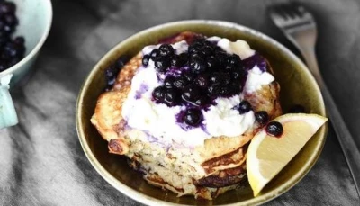 Pancakes Ricotta-Citron