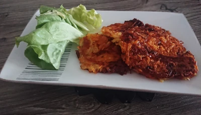 Pancouffes de pommes de terre/chorizo/parmesan