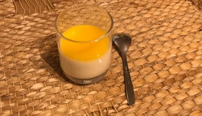 Panna cotta à la mangue