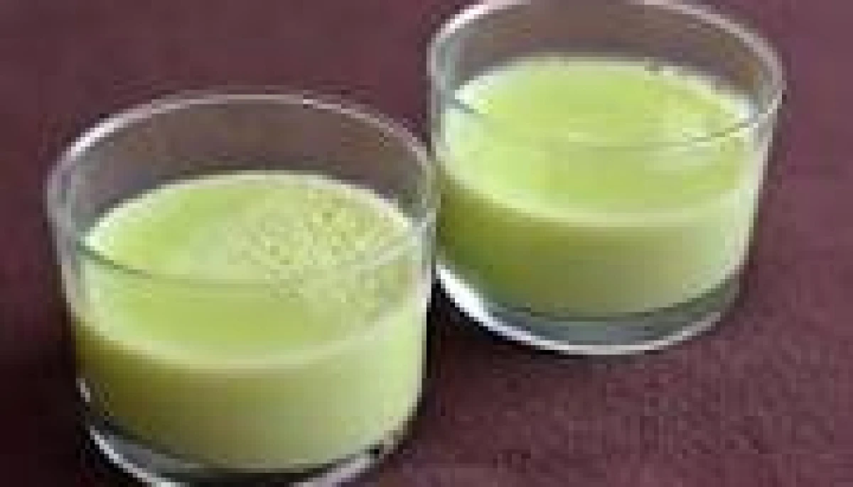 Panna cotta aux pistaches