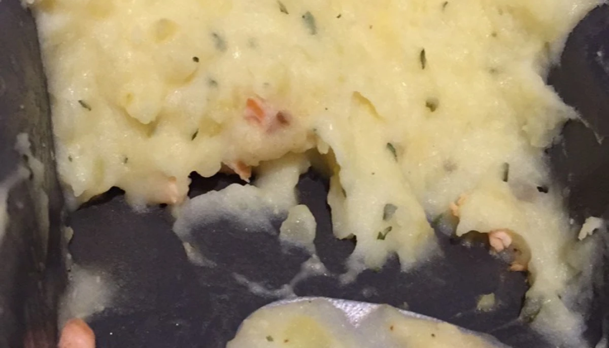 Parmentier de saumon