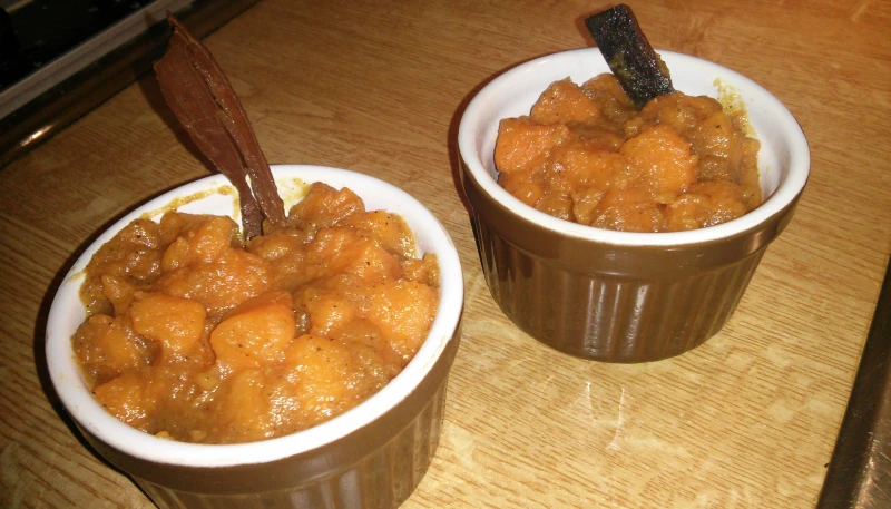 Patate douce salée sucrée à la cannelle