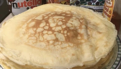 Pâte à crêpes légère