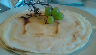 Pâte à crêpes sans lait