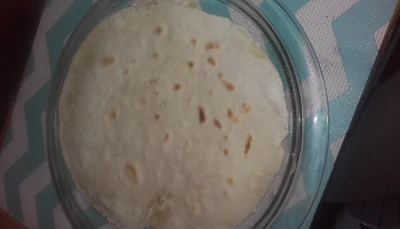 pâte à wraps (ou fajitas)