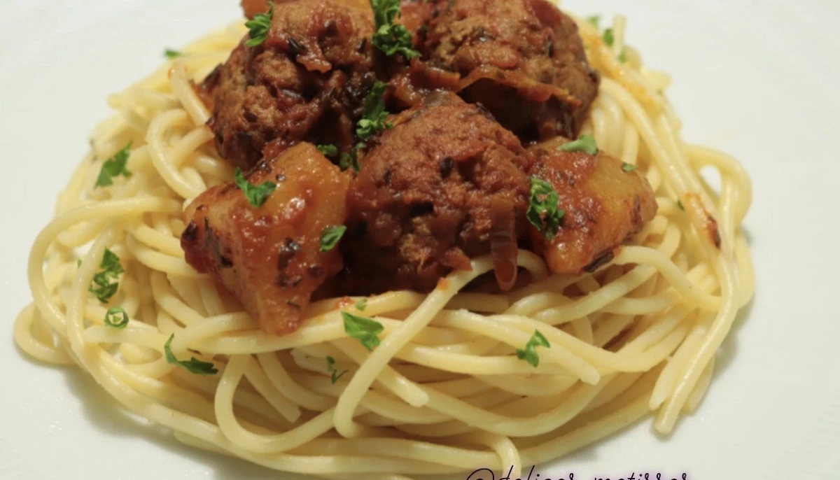 Pate boulette bolognaise