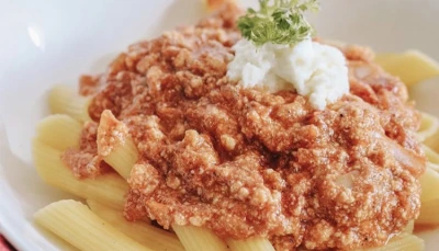 Pâtes à la brousse