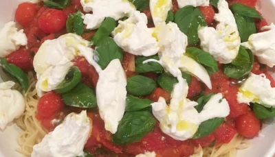 pâtes à la burrata