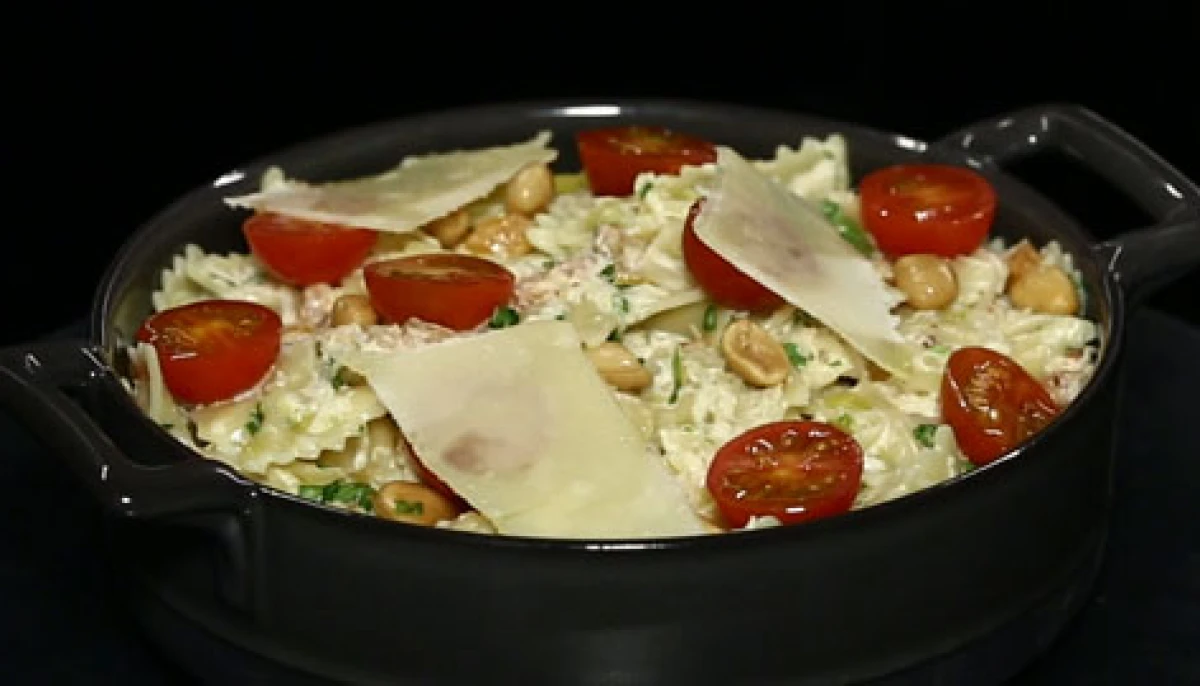 Pâtes au crabe